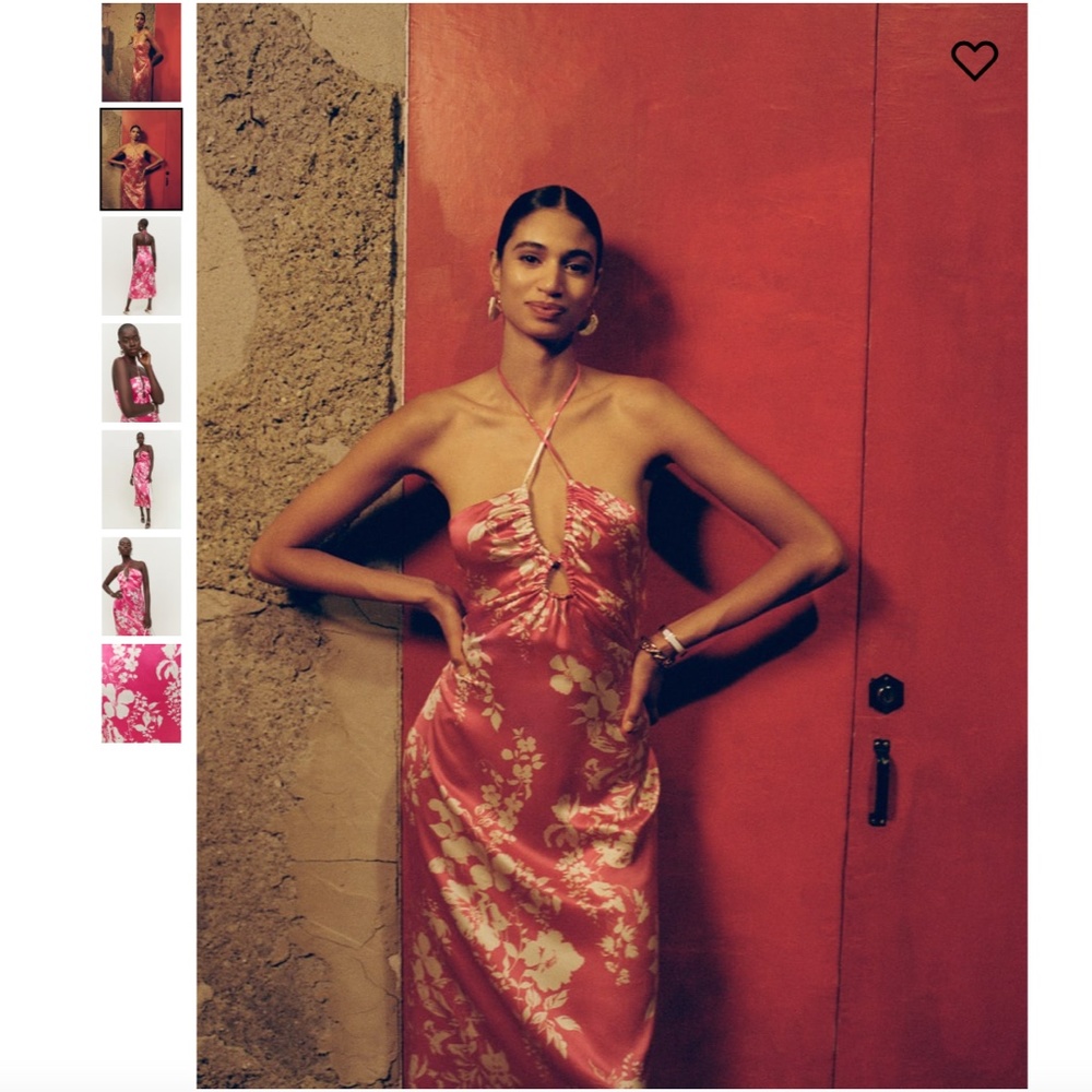 REFORMATION - Antoni Silk Dress